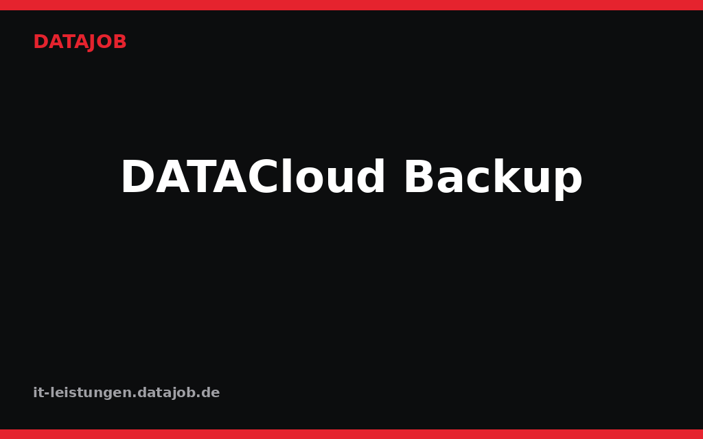DATACloud Backup
