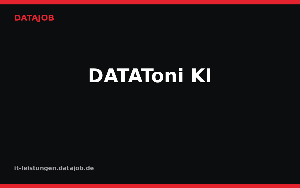 DATAToni KI